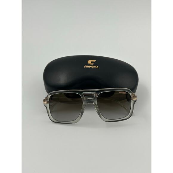 Carrera Flaglab 13 Gray Gradient Square Sunglasses with Case - Picture 2 of 4